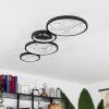 Fombillou Ceiling Light LED black, 1-light source