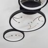 Fombillou Ceiling Light LED black, 1-light source