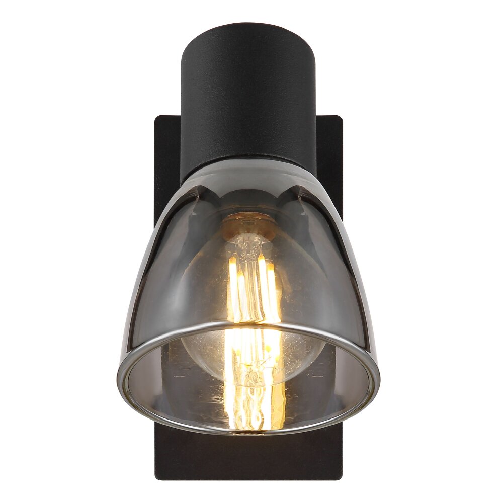 Globo CLAUDE Wall Light black, 1-light source