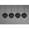 Reality Borka Pendant Light black, 4-light sources