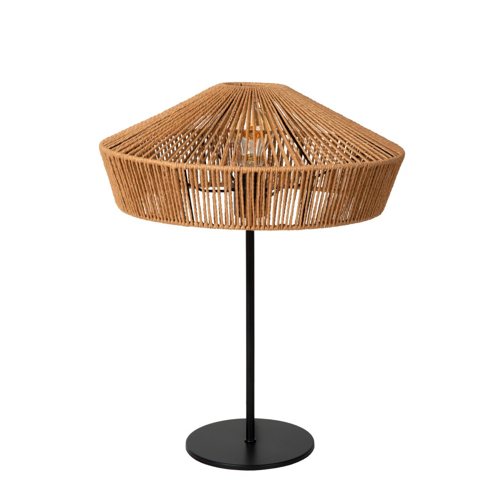 Lucide YUNKAI Table lamp black, 1-light source