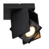 Globo RORY Ceiling Light black, 3-light sources