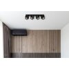 Globo RORY Ceiling Light black, 4-light sources