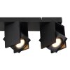 Globo RORY Ceiling Light black, 4-light sources