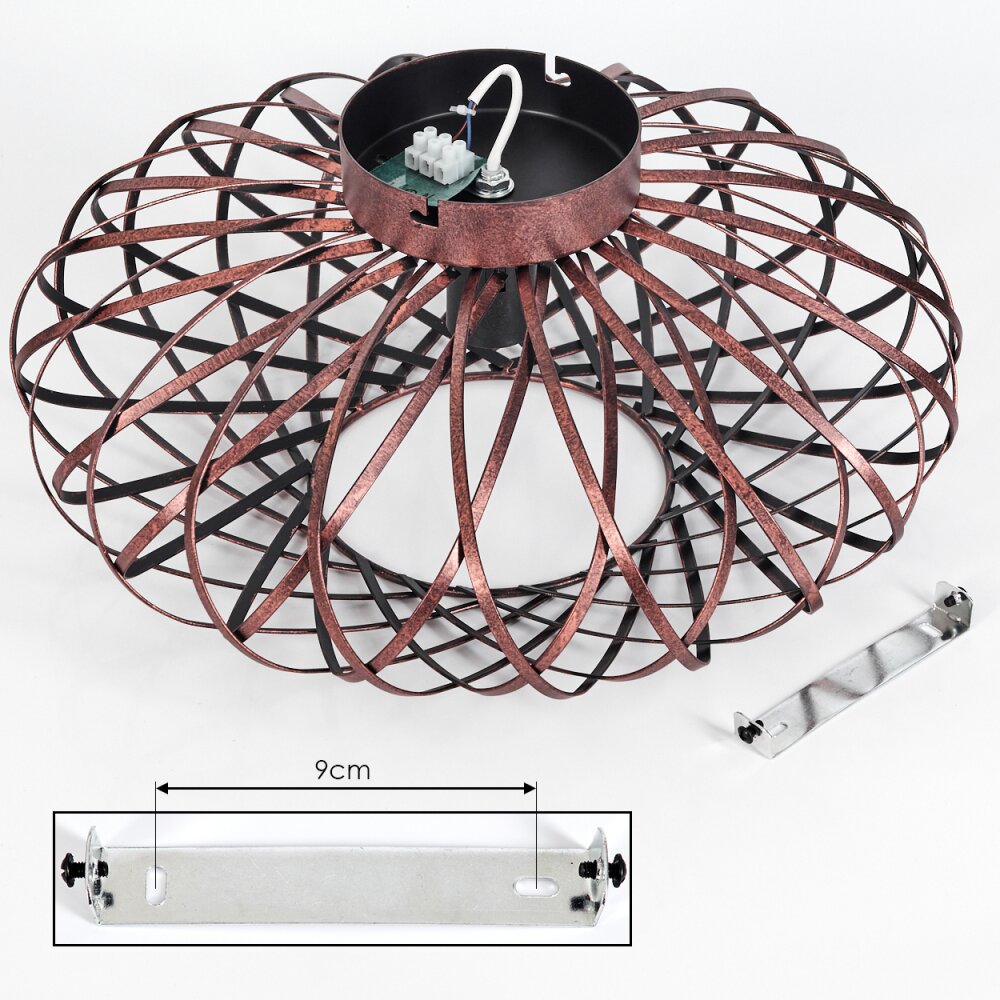 Oravi Ceiling Light copper, 1-light source