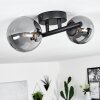 Chehalis Ceiling Light LED black, 2-light sources