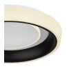 Globo TABANO Ceiling Light LED black, 1-light source, Remote control