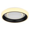 Globo TABANO Ceiling Light LED black, 1-light source, Remote control