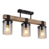 Globo LILA Ceiling Light brown, black, 3-light sources