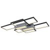 Globo AIGINA Ceiling Light LED black, 1-light source, Remote control