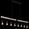 Globo PRISKA Pendant Light Ecru, black, 8-light sources