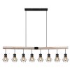 Globo PRISKA Pendant Light Ecru, black, 8-light sources