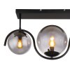 Globo PORRY Ceiling Light black, 3-light sources