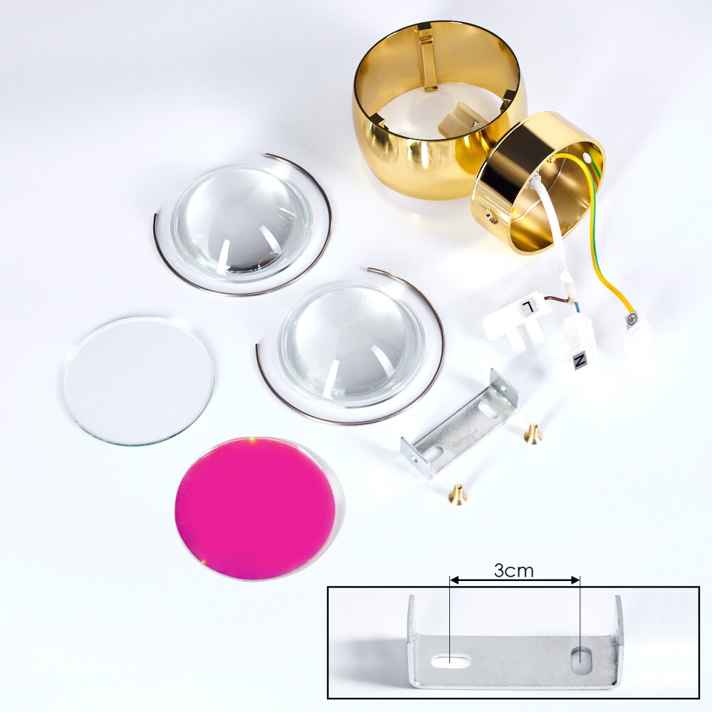 Sapri Wall Light gold, 1-light source
