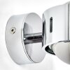 Sapri Wall Light chrome, 1-light source