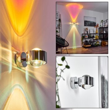 Sapri Wall Light chrome, 1-light source