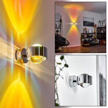 Sapri Wall Light chrome, 1-light source