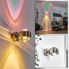 Sapri Wall Light matt nickel, 1-light source