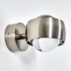 Sapri Wall Light matt nickel, 1-light source