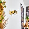 Sapri Wall Light gold, 1-light source