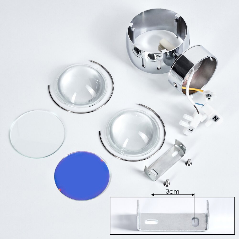 Sapri Wall Light chrome, 1-light source