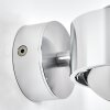 Sapri Wall Light silver, 1-light source