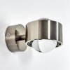 Sapri Wall Light matt nickel, 1-light source