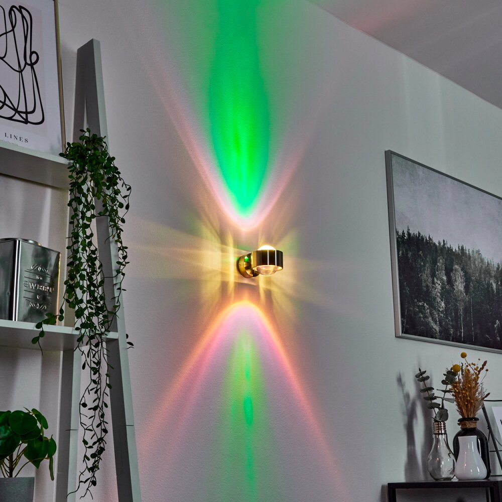 Sapri Wall Light matt nickel, 1-light source