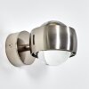 Sapri Wall Light matt nickel, 1-light source