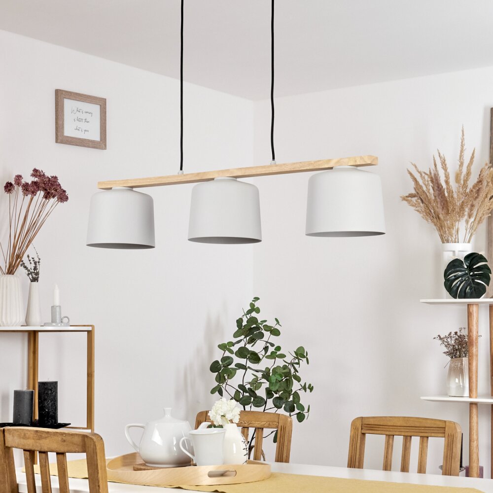 Combarbala Pendant Light grey, Ecru, 3-light sources
