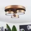 Huallilemu Ceiling Light LED antique brass, 3-light sources