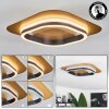 Valduge Ceiling Light LED gold, black, 1-light source