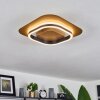 Valduge Ceiling Light LED gold, black, 1-light source