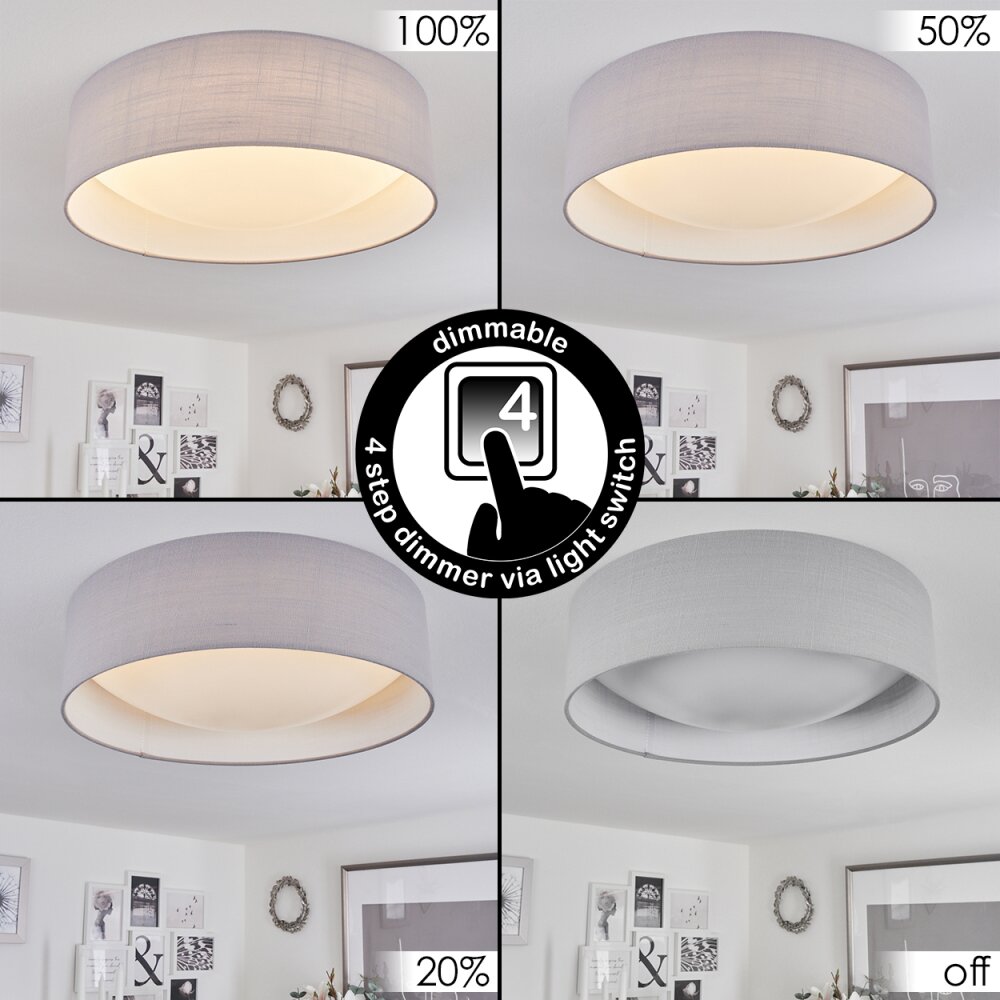 Aveledo Ceiling Light white, 1-light source
