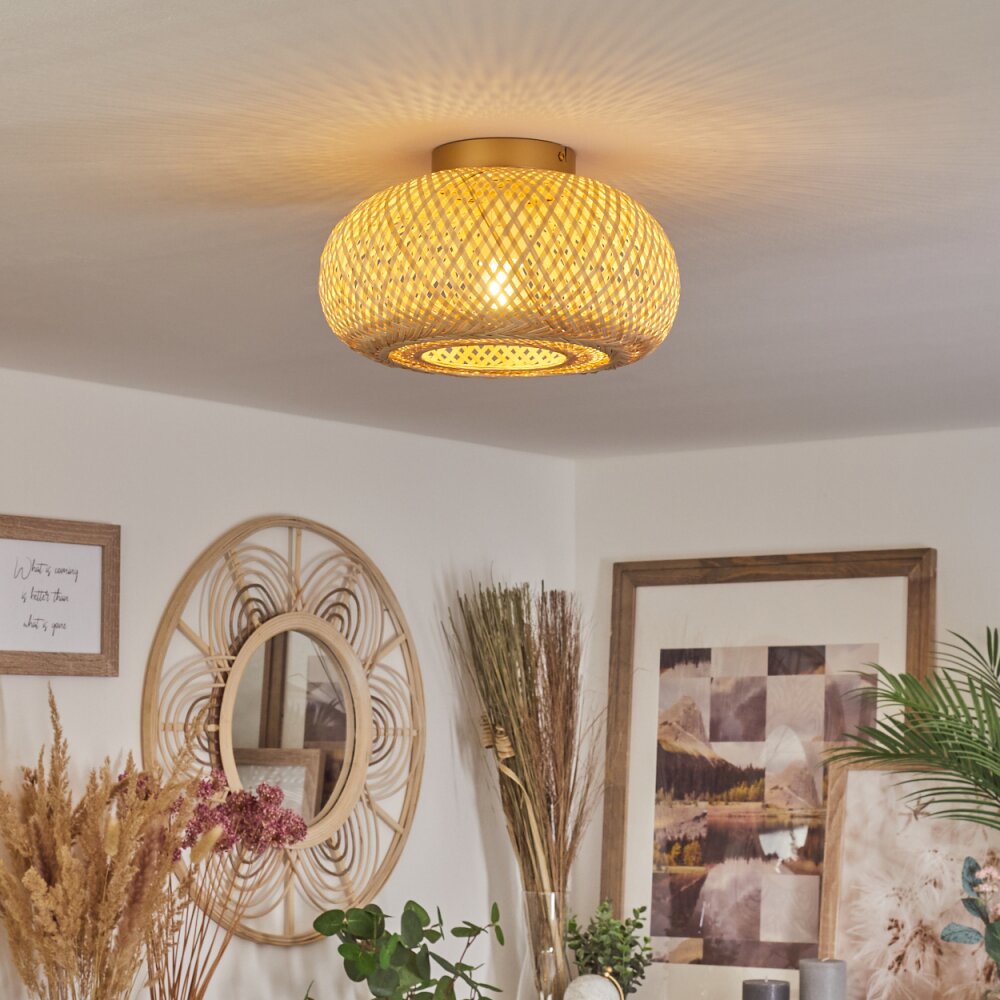 Bauro Ceiling Light Ecru, 1-light source
