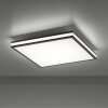 Leuchten-Direkt MARIO BLACK Ceiling Light LED black, 1-light source, Remote control, Colour changer