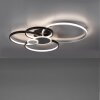 Leuchten-Direkt PAPILON Ceiling Light LED black, 1-light source