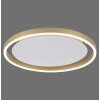 Leuchten-Direkt RITUS Ceiling Light LED brass, 1-light source