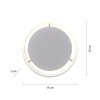 Leuchten-Direkt RITUS Ceiling Light LED brass, 1-light source