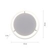 Leuchten-Direkt RITUS Ceiling Light LED aluminium, 1-light source