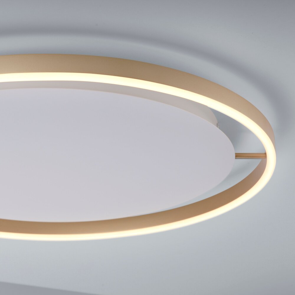 Leuchten-Direkt RITUS Ceiling Light LED brass, 1-light source