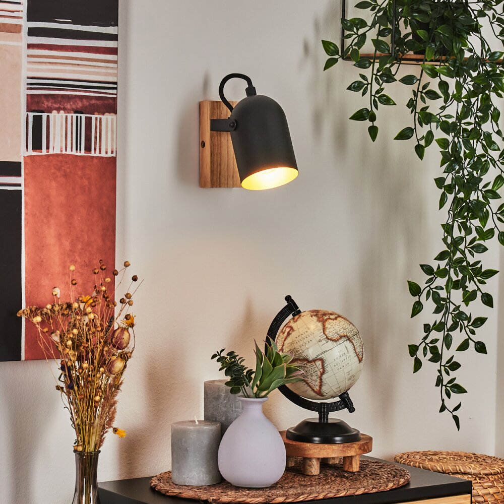Vergoignan Wall Light Ecru, black, 1-light source