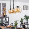 Koyoto  Pendant Light globe 25 cm Amber, 3-light sources