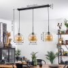 Koyoto  Pendant Light globe 25 cm Amber, 3-light sources