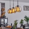 Koyoto  Pendant Light globe 25 cm Amber, 3-light sources