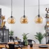 Koyoto  Pendant Light globe 25 cm Amber, 3-light sources