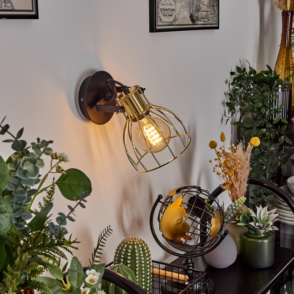 Bitterroot Wall Light black, 1-light source