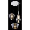 Globo  Pendant Light chrome, 3-light sources