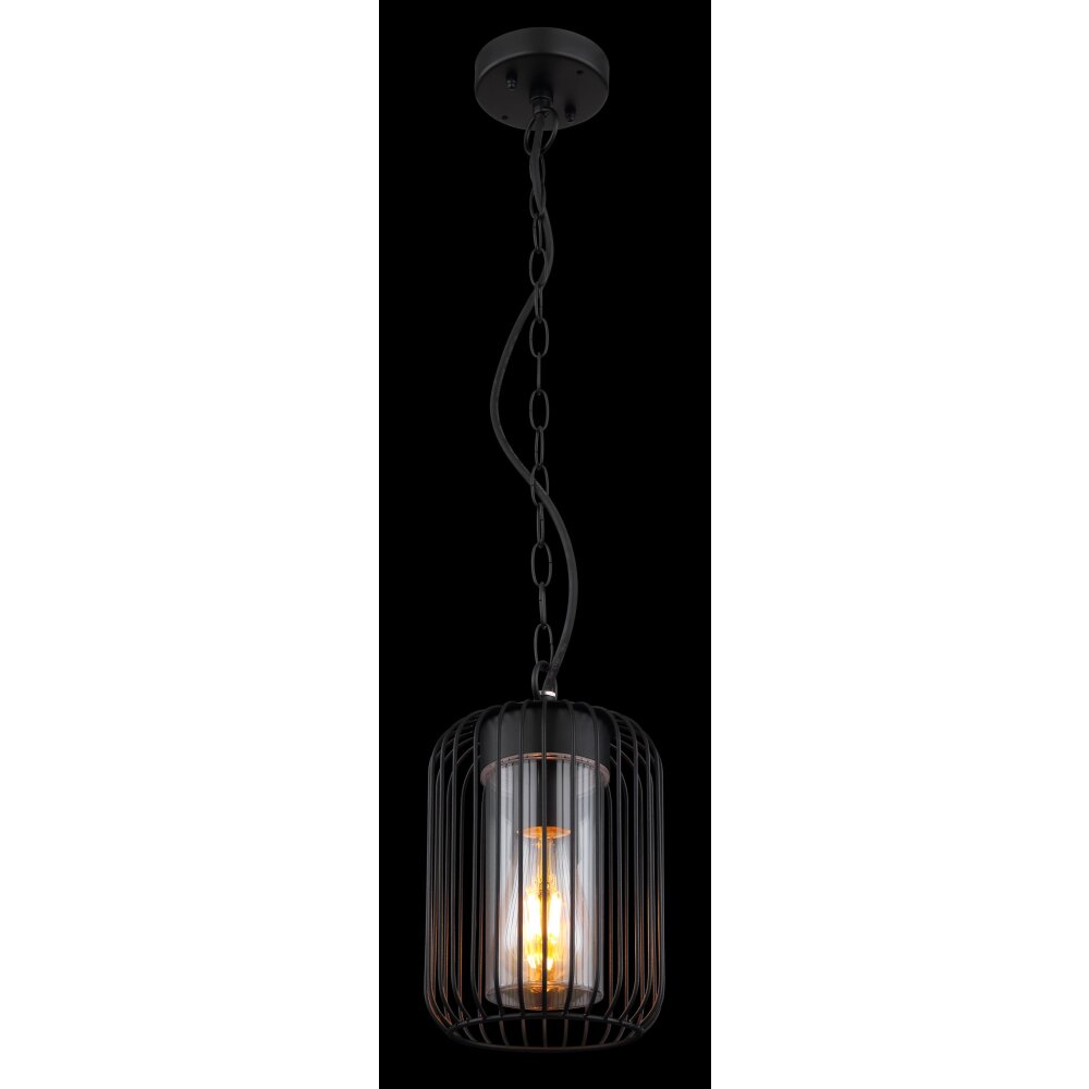 Globo NINA Hanging lamp black, 1-light source