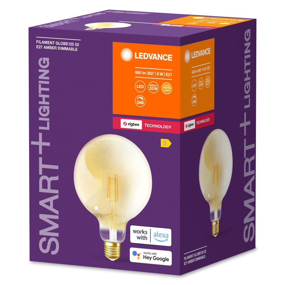 LEDVANCE Smart+ LED E27 6 Watt 2400 Kelvin 680 Lumen